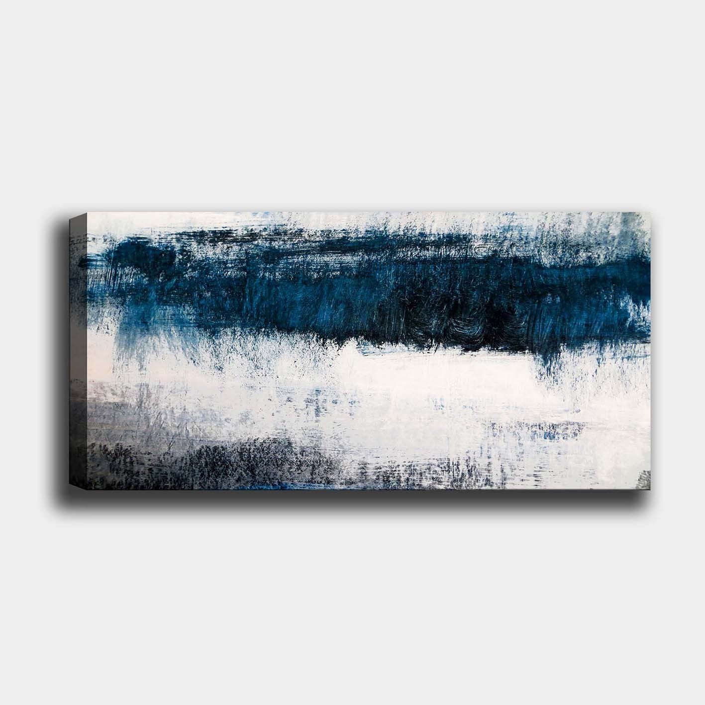 Quadro em Tela Decorativa Multicolor 50x120 cm – 100% Canvas, Moldura de Madeira 3 cm