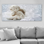 Quadro em Tela 100% Canvas Multicolor 50 x 120 cm com Moldura de Madeira (3 cm)