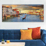 Tela Decorativa Multicolor em 100% Canvas 50 x 120 cm com Moldura 100% Madeira (3 cm) – YTY123162883_50120