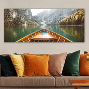 Quadro em Tela Decorativo Multicolor 50 x 120 cm – Canvas 100% com Moldura de Madeira (3 cm)