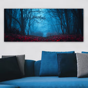 Quadro em Tela Canvas 100% Multicolor com Moldura de Madeira 3 cm – 50x120 cm