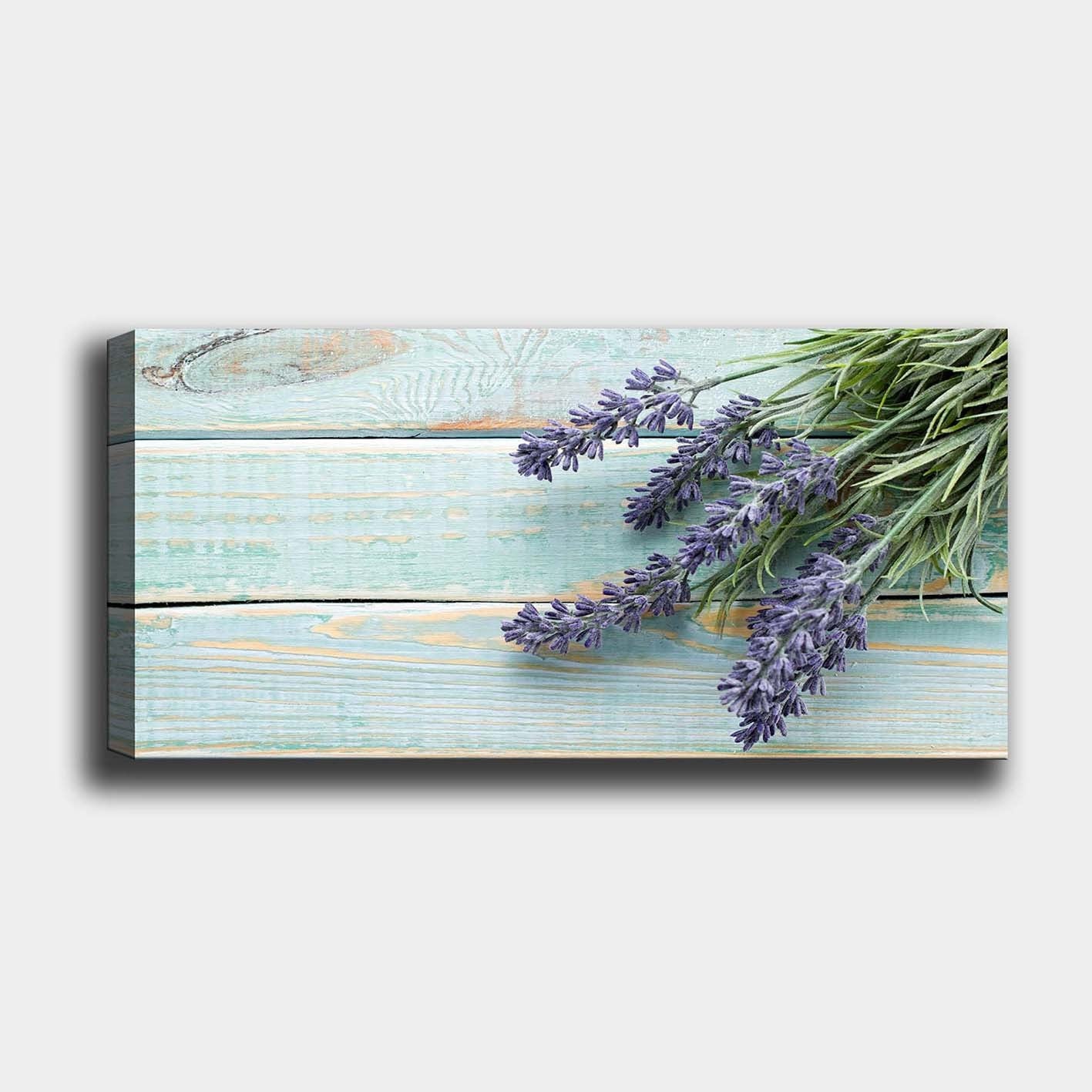 Quadro em Tela 100% Canvas com Moldura de Madeira (3 cm) – Multicolor 50 x 120 cm