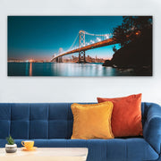 Quadro em Tela Decorativo Multicolor 50x120 cm, 100% Canvas, Moldura em Madeira 3 cm – YTY1357967645_50120