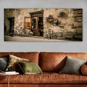 Quadro em Tela Decorativa Multicolor 50 x 120 cm – 100% Tela com Moldura de Madeira (3 cm)