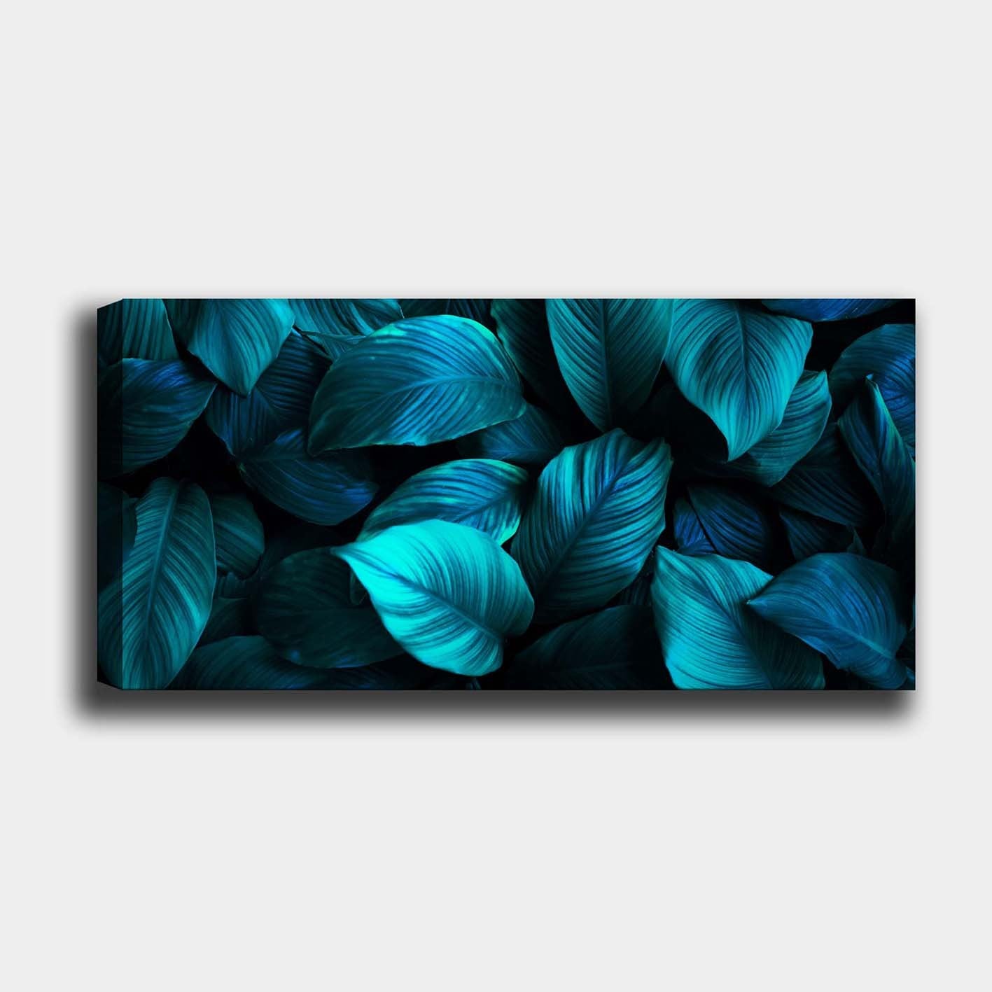 Quadro em Tela Decorativa Multicolor 50x120 cm – Canvas 100% com Moldura de Madeira 3 cm