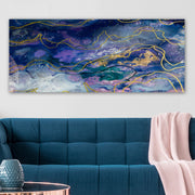 Tela Decorativa Multicolor 50x120 cm – 100% Canvas com Moldura de Madeira (3 cm)