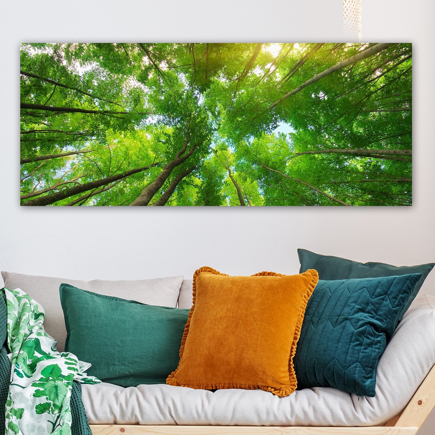 Tela Decorativa Canvas Multicolor 50x120 cm com Moldura de Madeira 3 cm – YTY211999801_50120