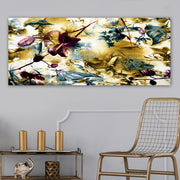 Tela Decorativa em Canvas Multicolor 50x120 cm com Moldura de Madeira (3 cm) – YTY217101595_50120
