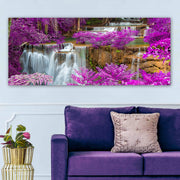 Quadro em Tela Decorativo Multicolor 50x120 cm – 100% Canvas, Moldura de Madeira 3 cm
