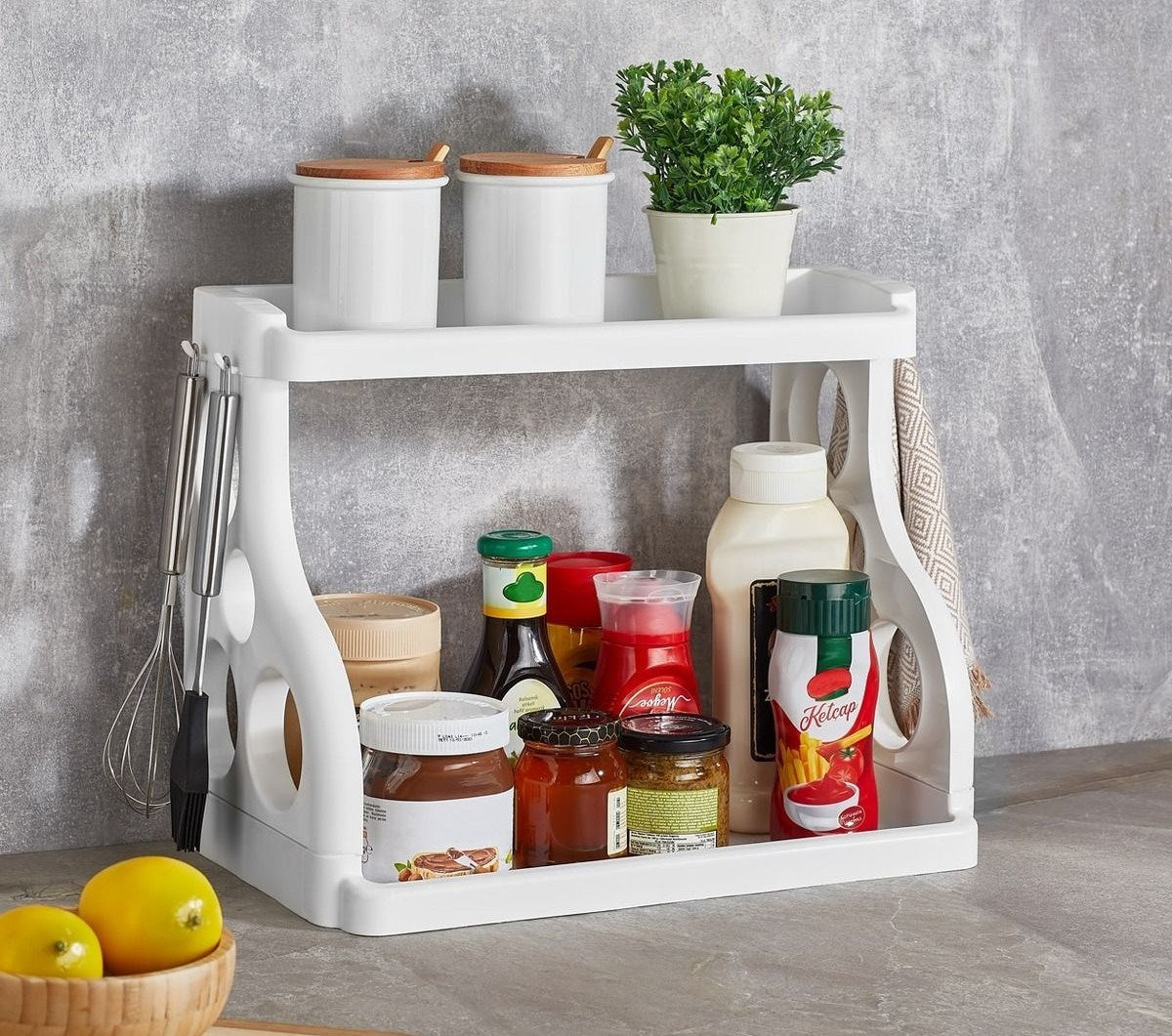 Organizador de cozinha-K-629B-Branco