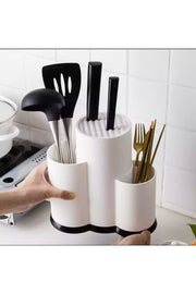 Organizador de cozinha – 22 x 12 x 22 cm – Branco – Plástico