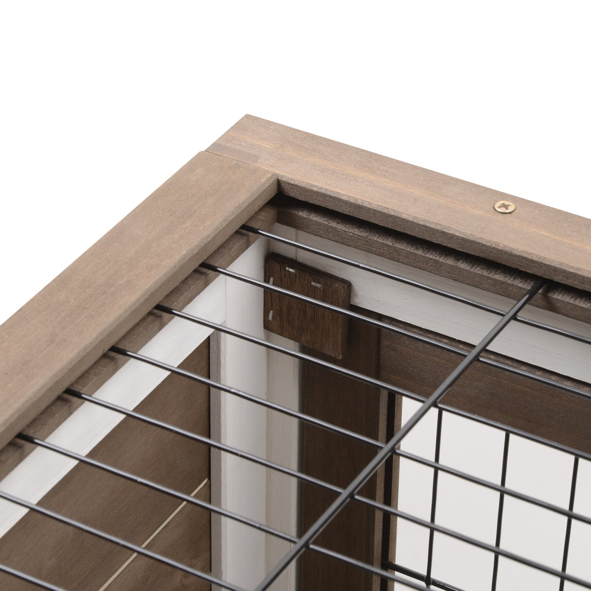 Gaiola para Animais Pequenos 110x50x86cm - Marrom