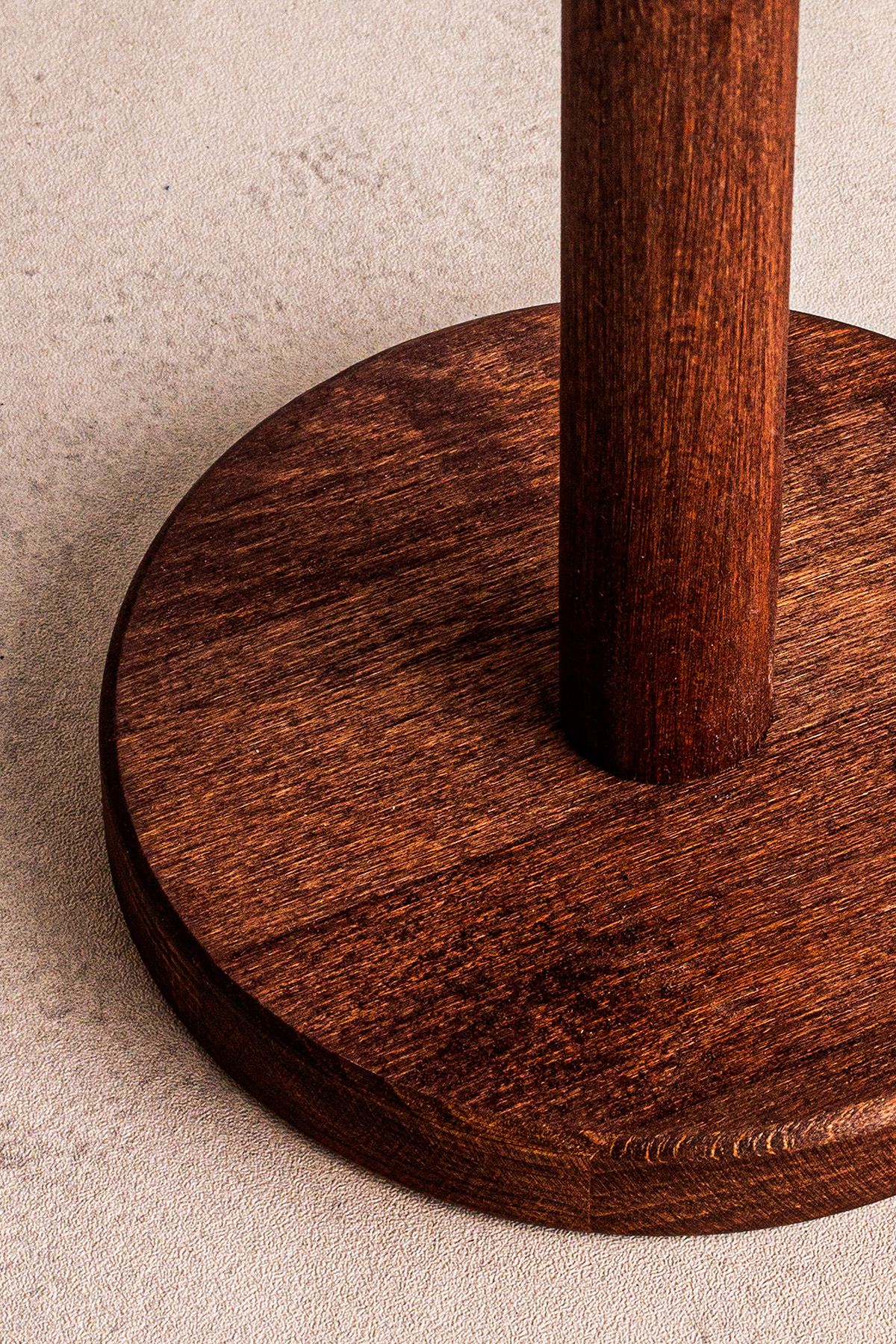 Porta-guardanapos de madeira – 13 x 27 cm – marrom