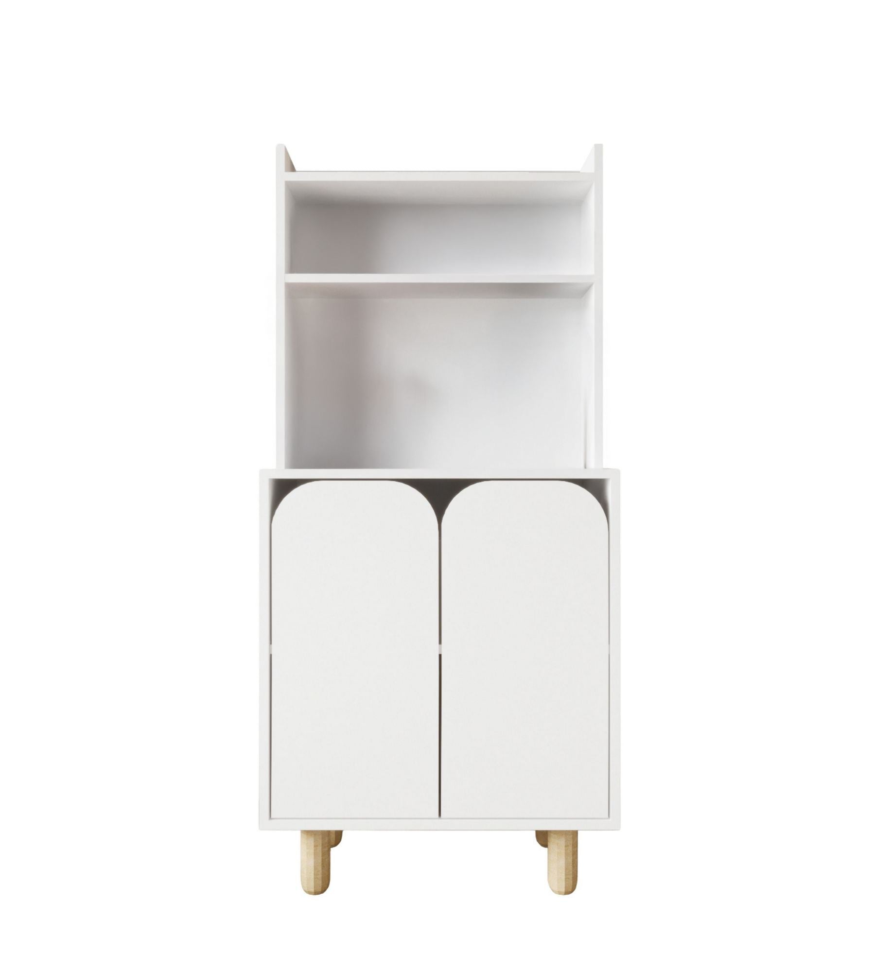 Armário Multiuso – 70 cm x 155 cm x 40 cm – Branco – Aglomerado