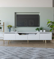 Móvel de TV – 180 cm – Branco – Aglomerado