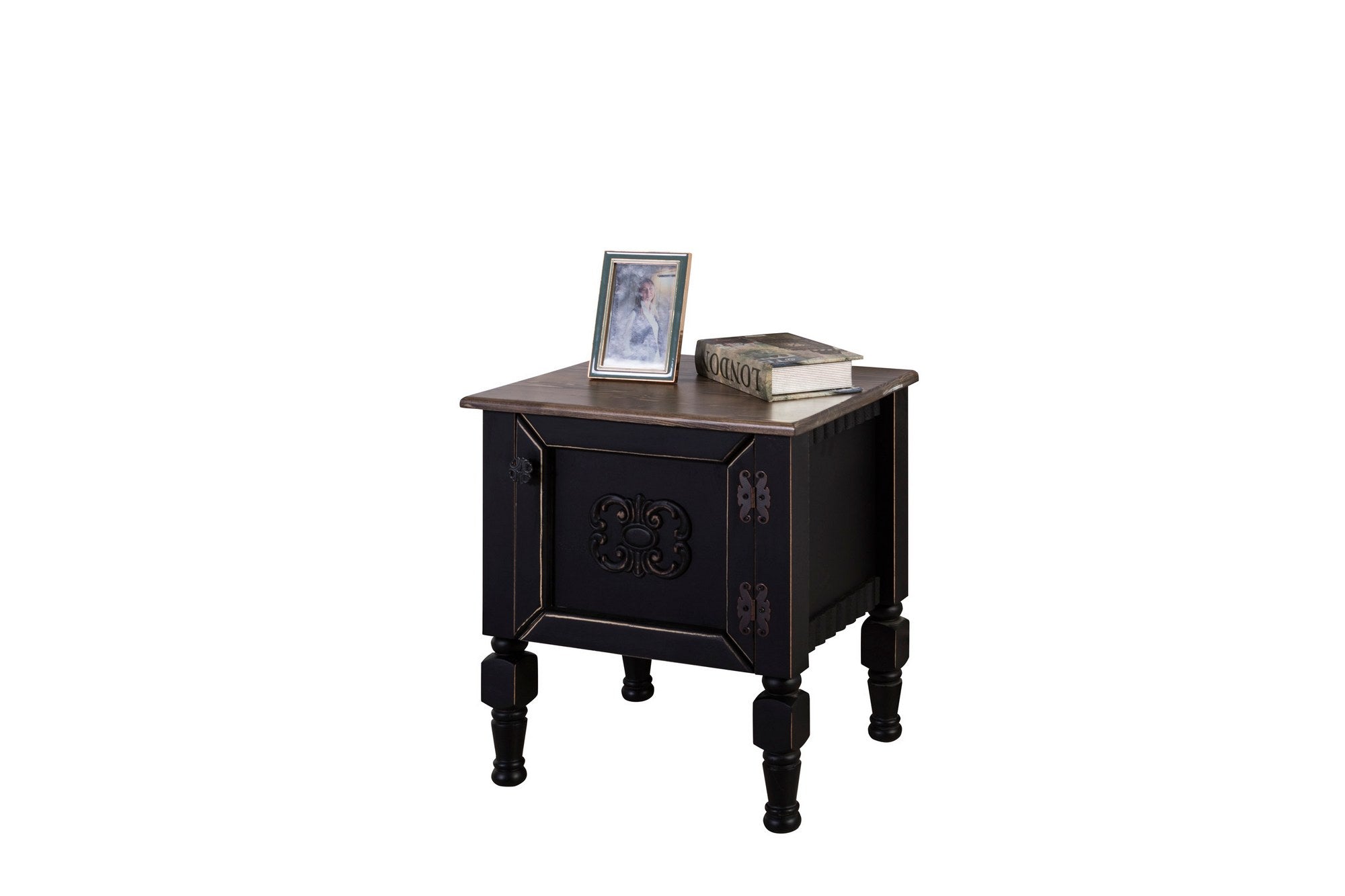 Mesa de cabeceira-Ada-Preto