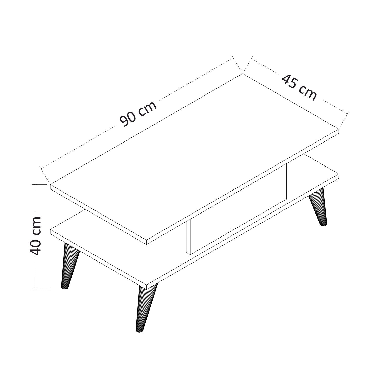 Mesa de Centro-Beta-Branco