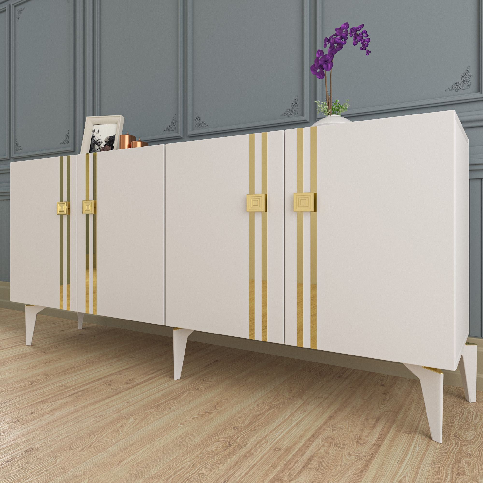 Aparador-Bahar KB150-Branco