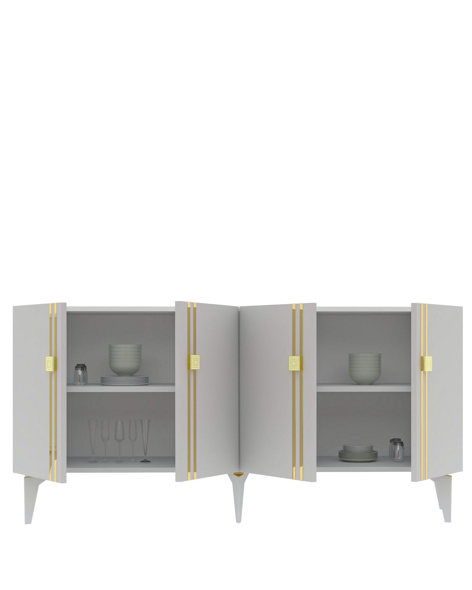 Aparador-Bahar KB150-Branco