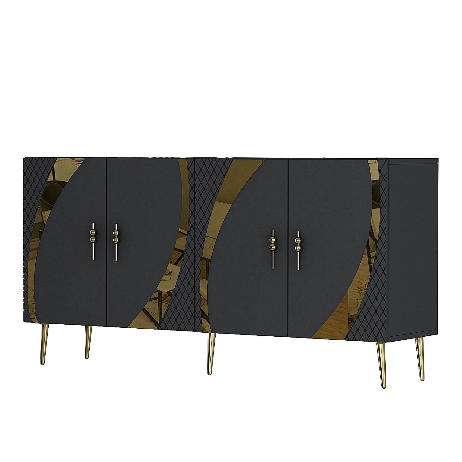 Aparador-Hook KB150-Antracite
Ouro