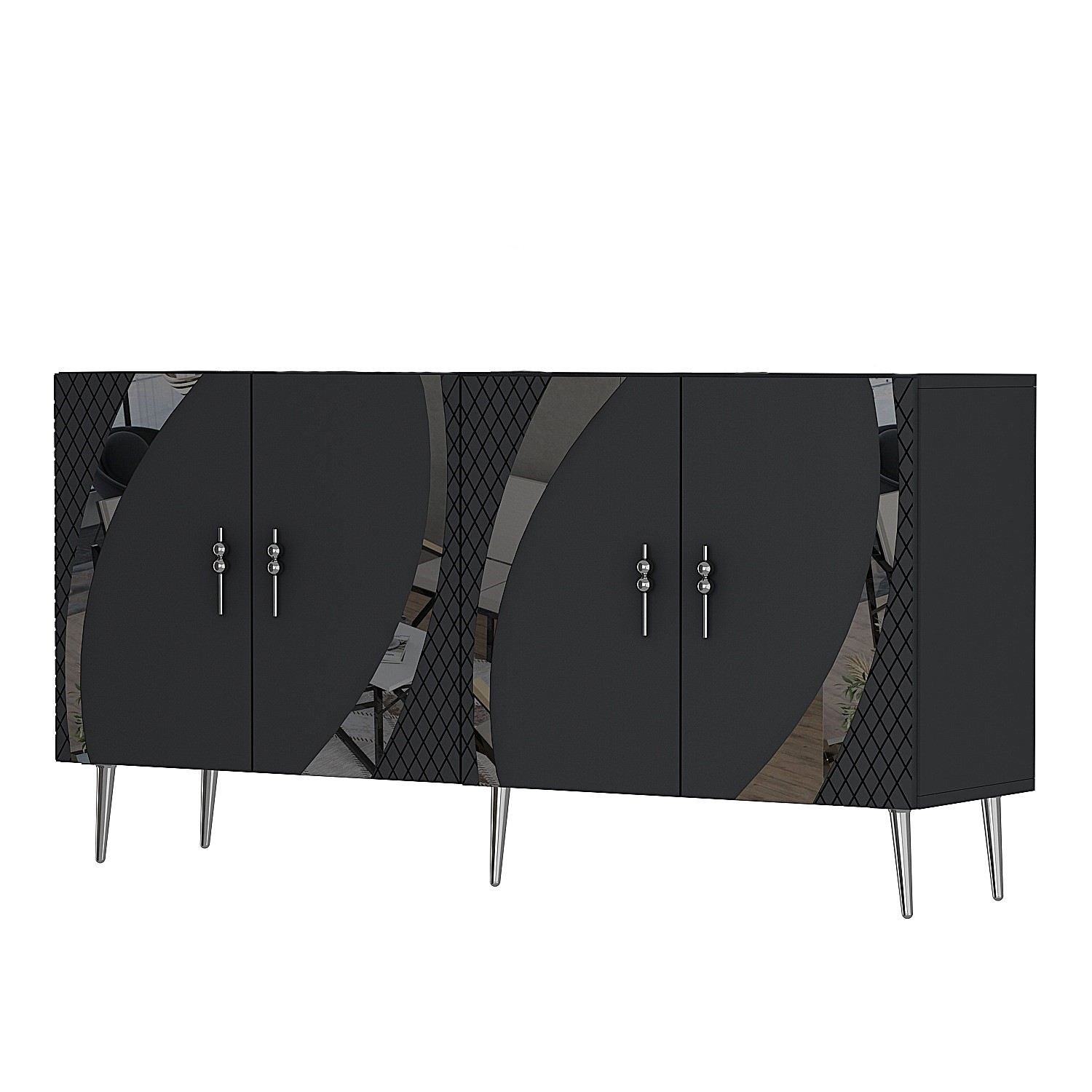 Aparador-Hook KB150-Antracite
Prata