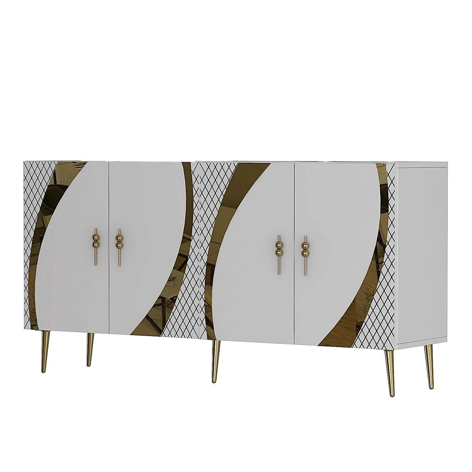 Aparador-Hook KB150-Branco
Ouro