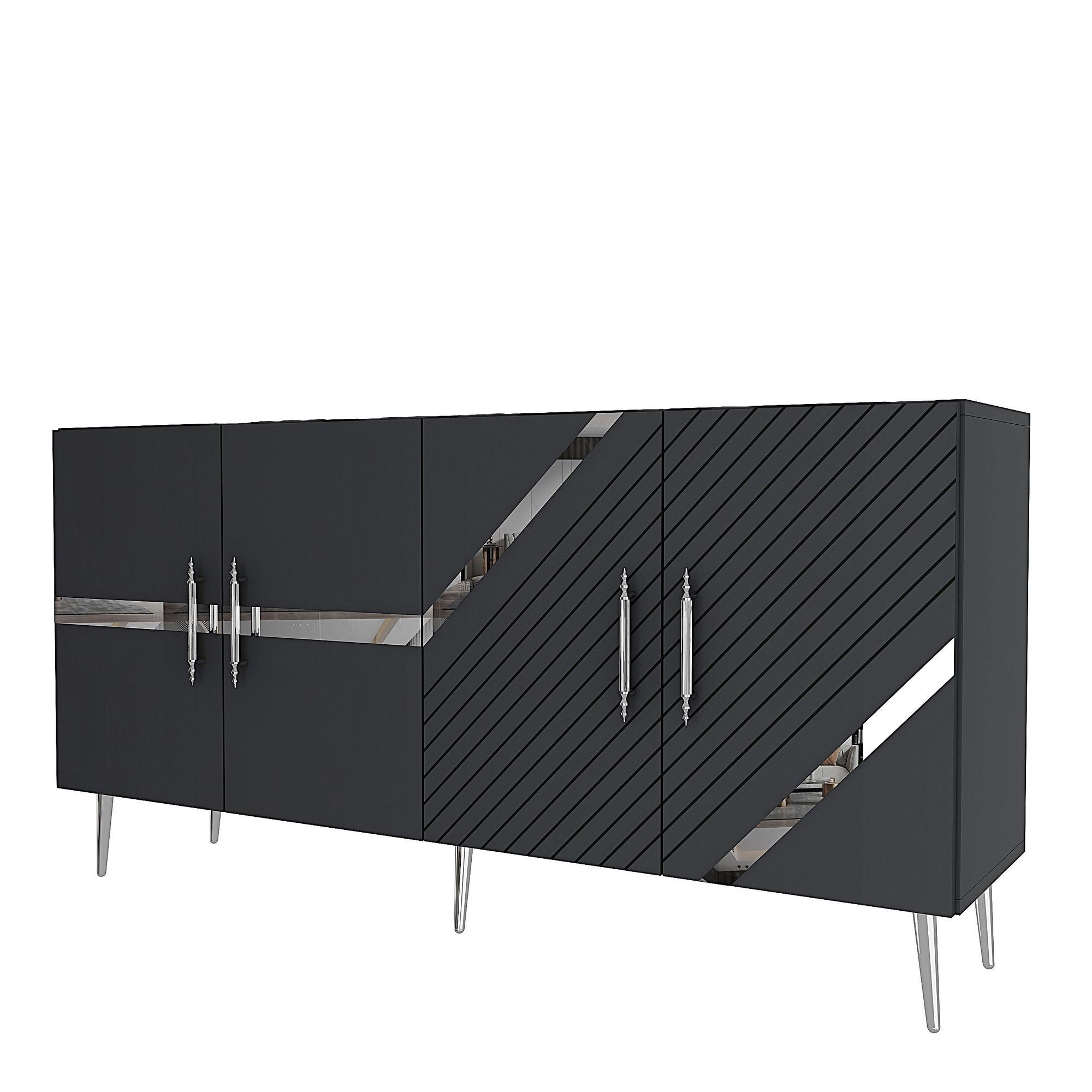 Aparador-Fuga KB150-Antracite
Prata