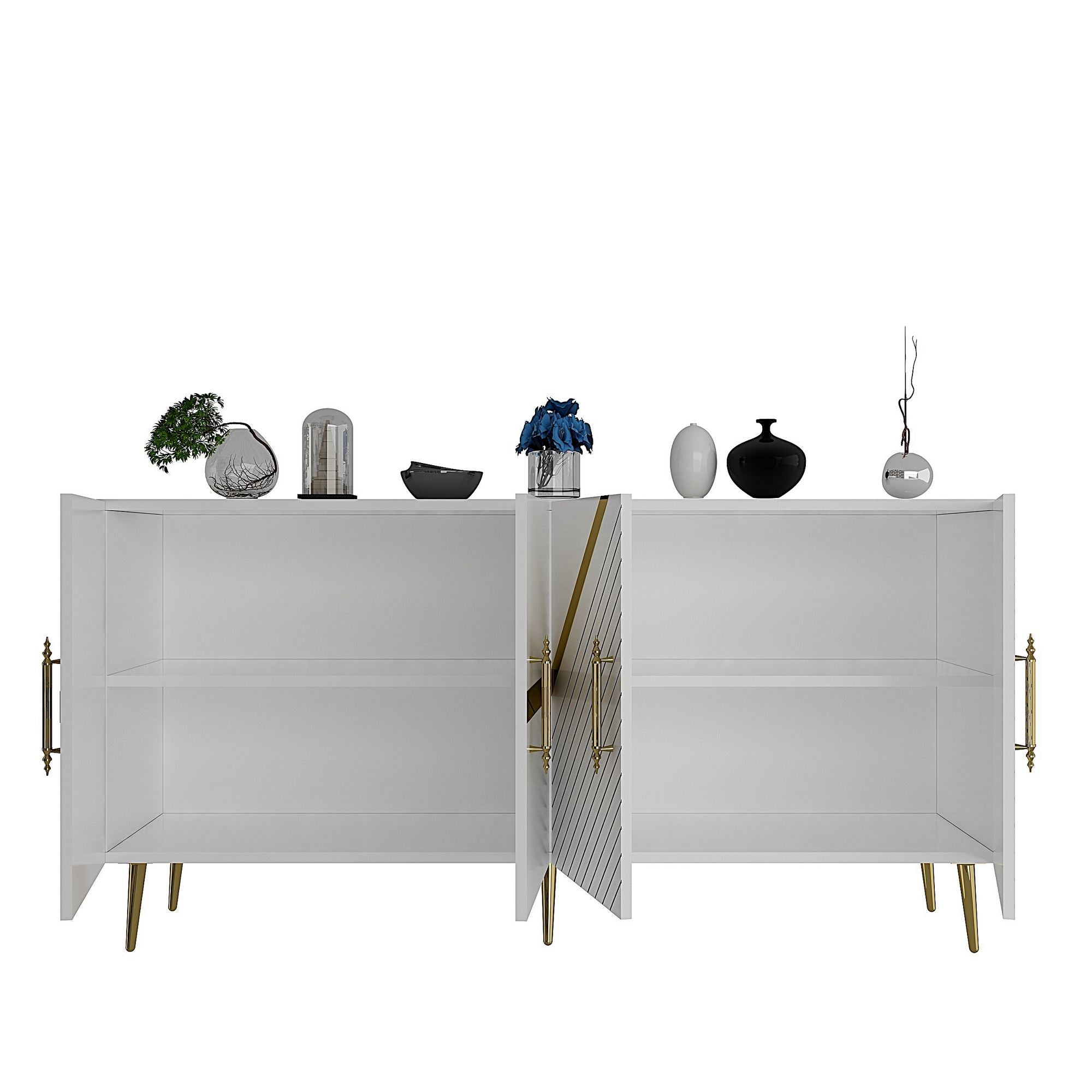 Aparador-Fuga KB150-Branco
Ouro
