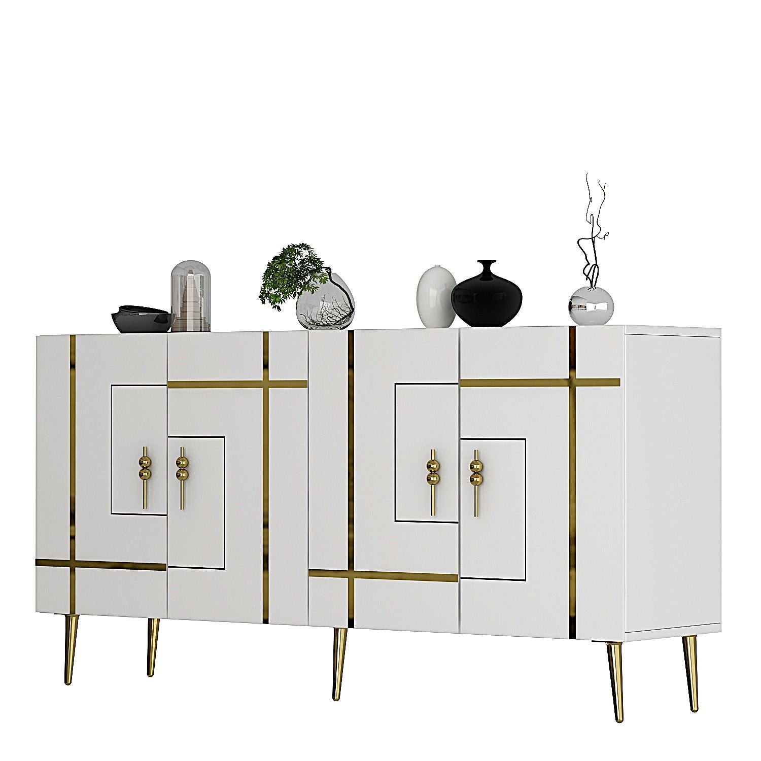 Aparador-Line KB150-Branco
Ouro