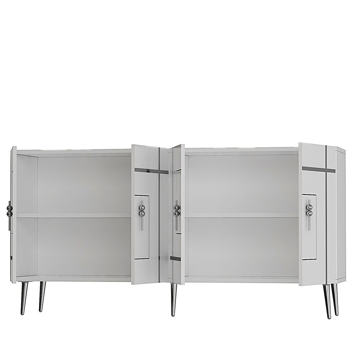 Aparador-Line KB150-Branco
Prata