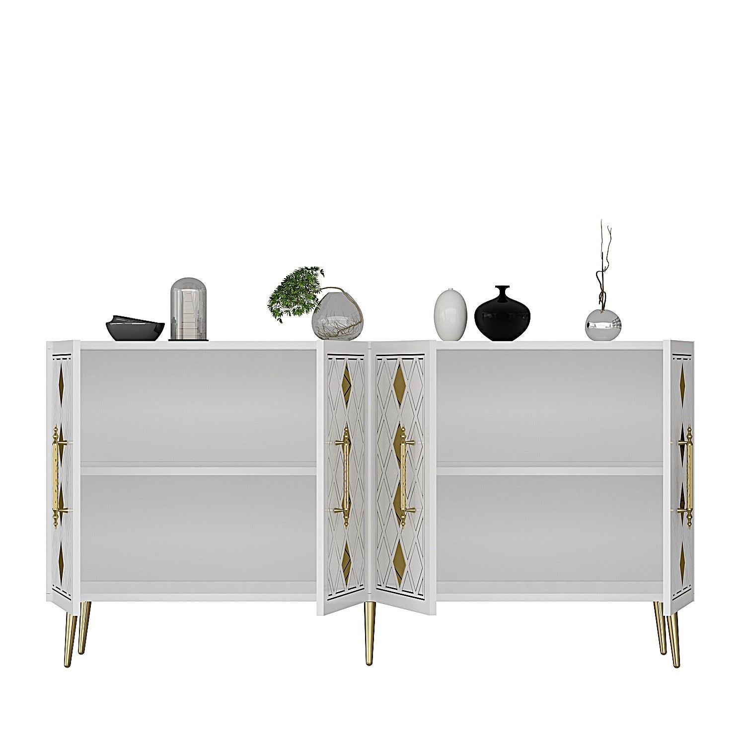 Aparador-Dome KB150-Branco
Ouro