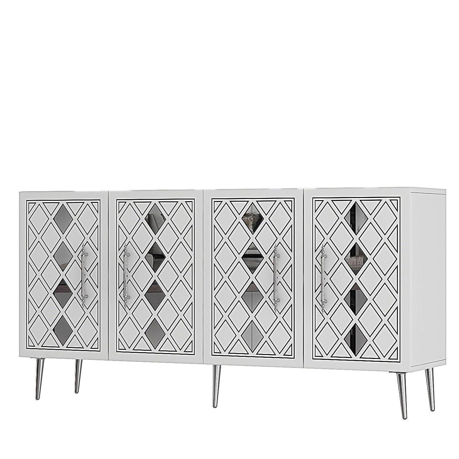 Aparador-Dome KB150-Branco
Prata