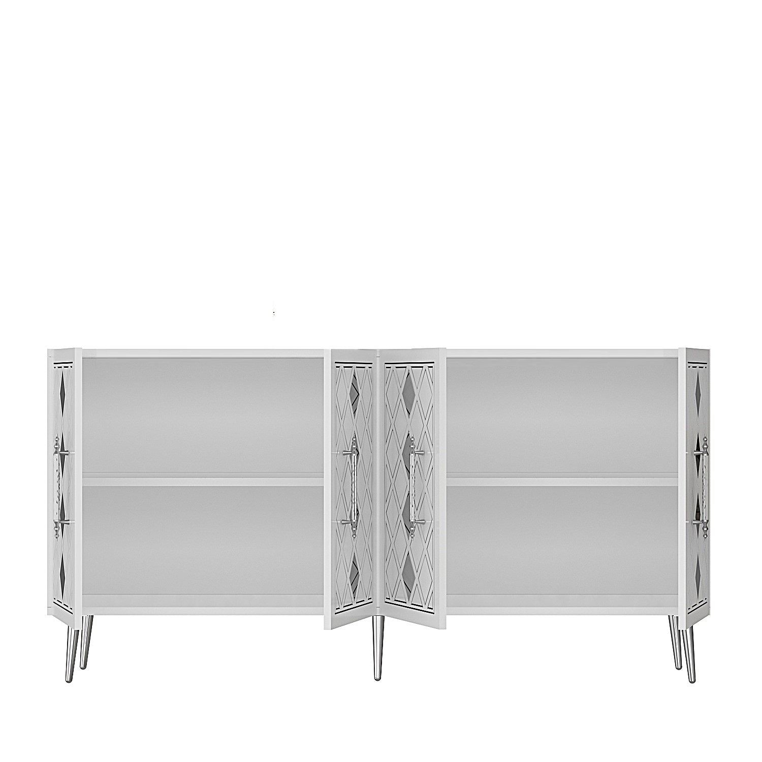 Aparador-Dome KB150-Branco
Prata