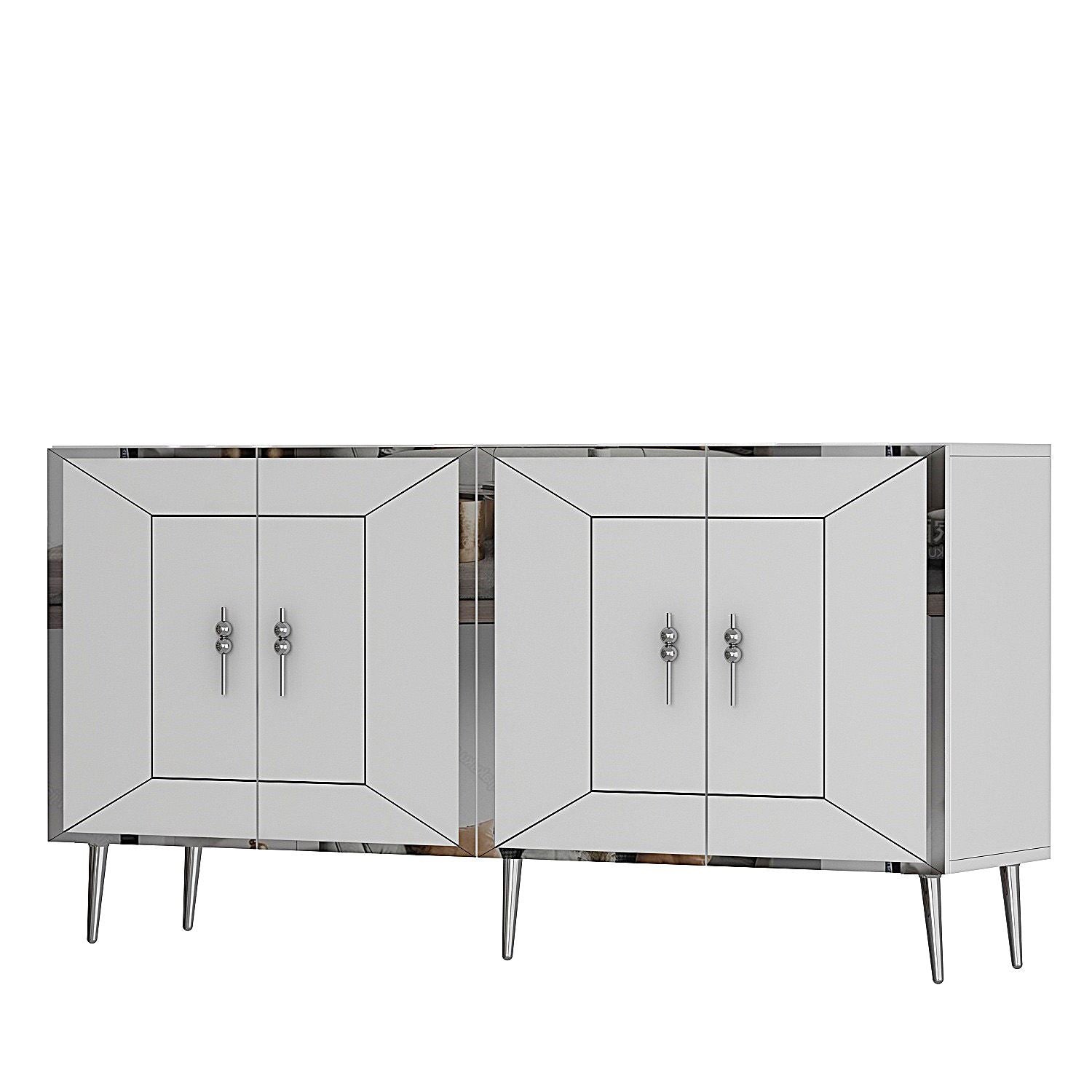Aparador-Arno KB150-Branco
Prata