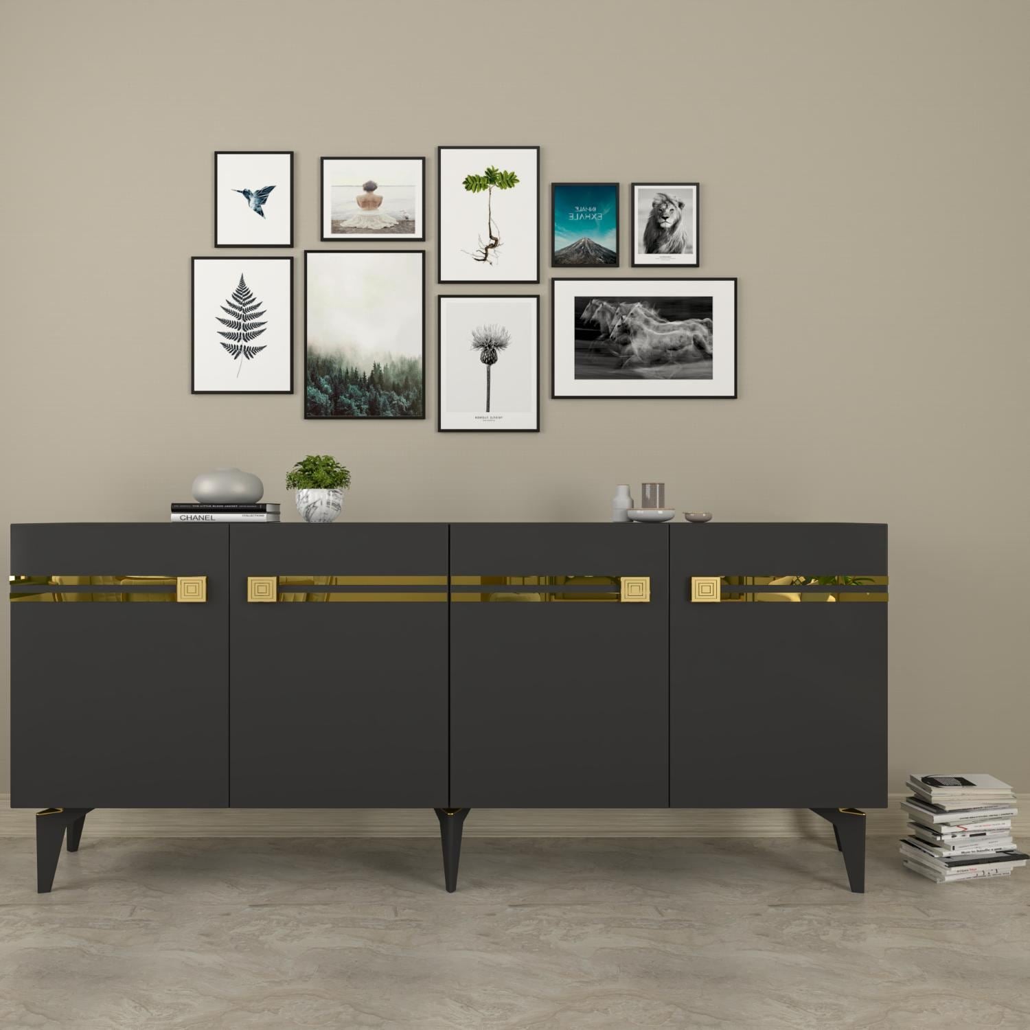 Aparador-Hayat KB150-Antracite
Ouro