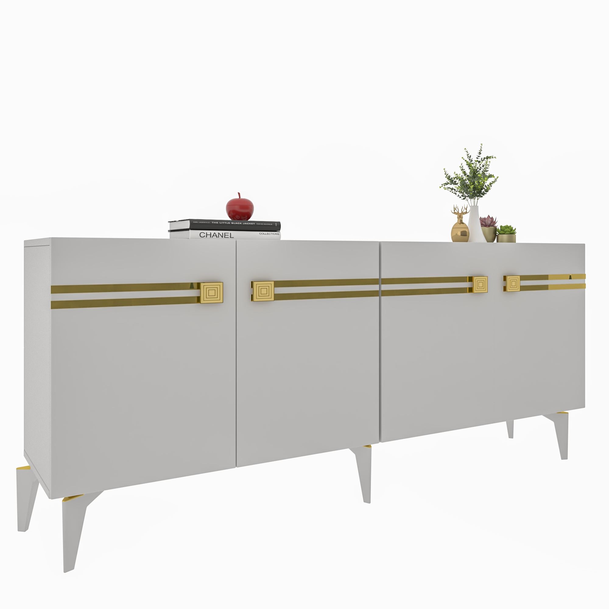 Aparador-Hayat KB150-Branco
Ouro