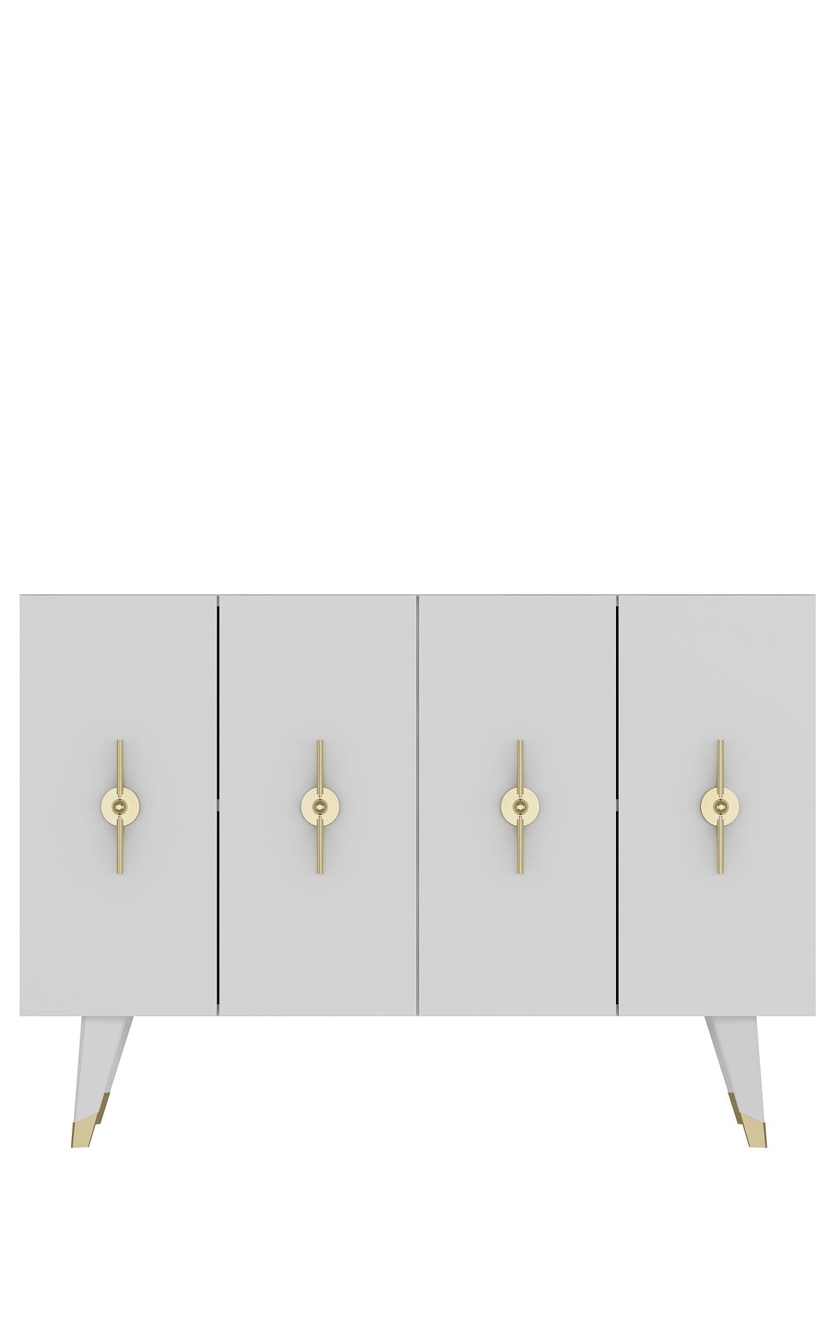 Aparador-Quart Ramada-Dourado
Branco