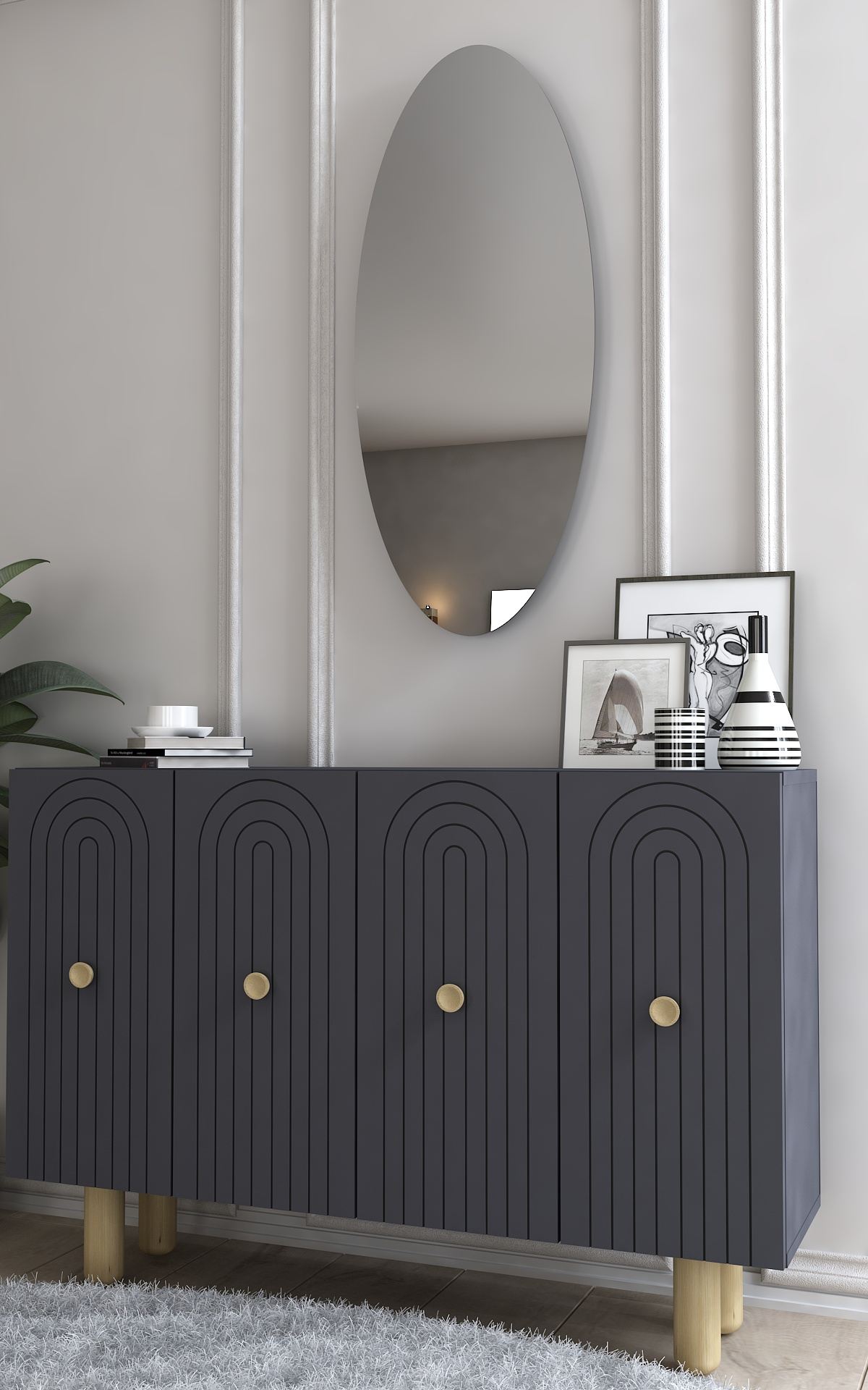 Aparador-Woise Bohem KM120-Antracite