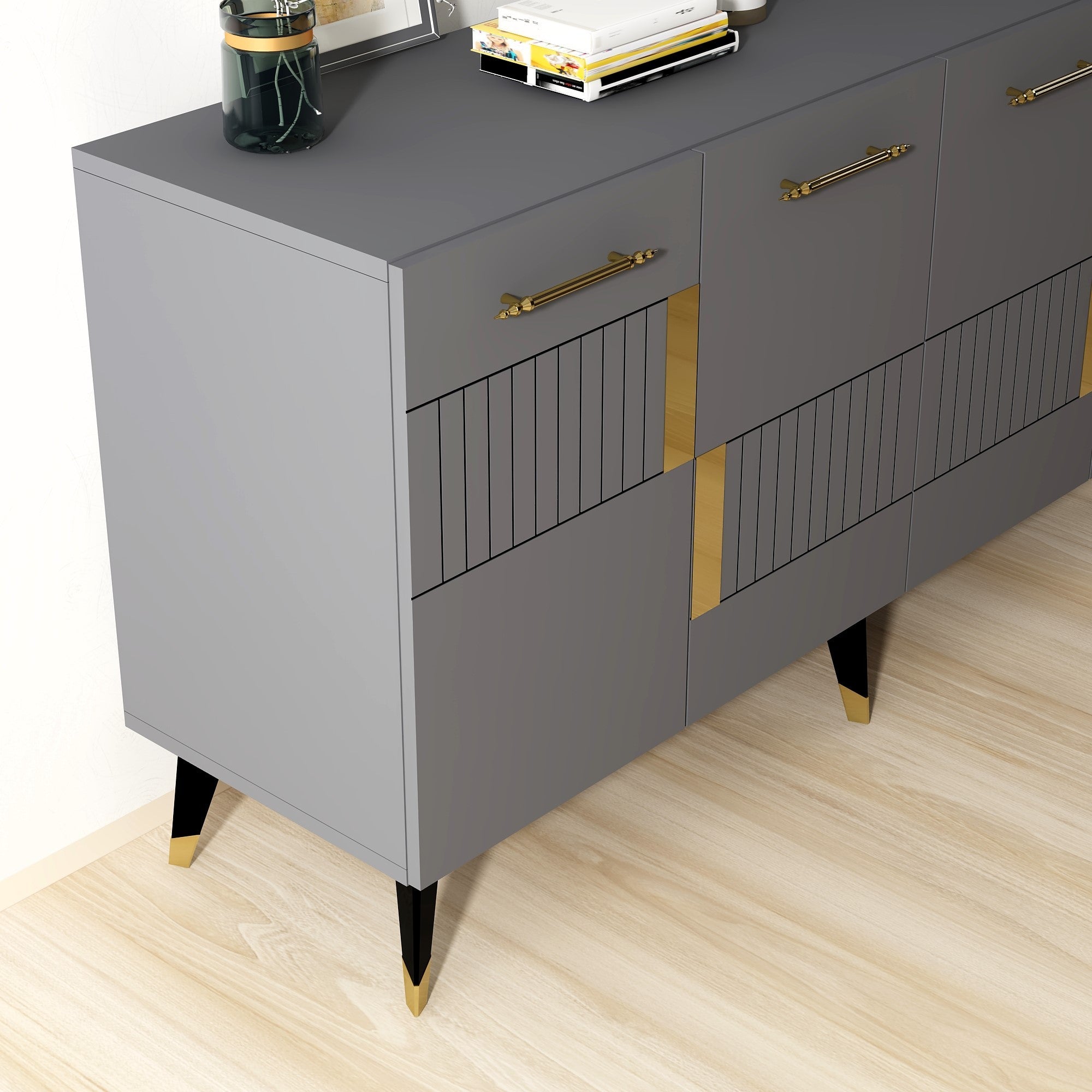 Aparador-Moda-Antracite
Ouro