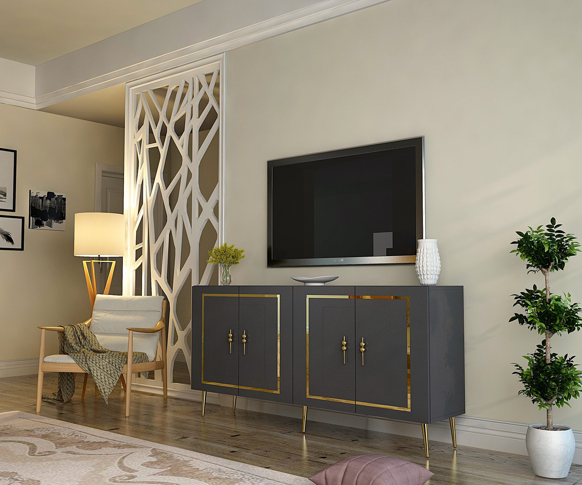 Aparador-Piero KB150-Antracite
Ouro