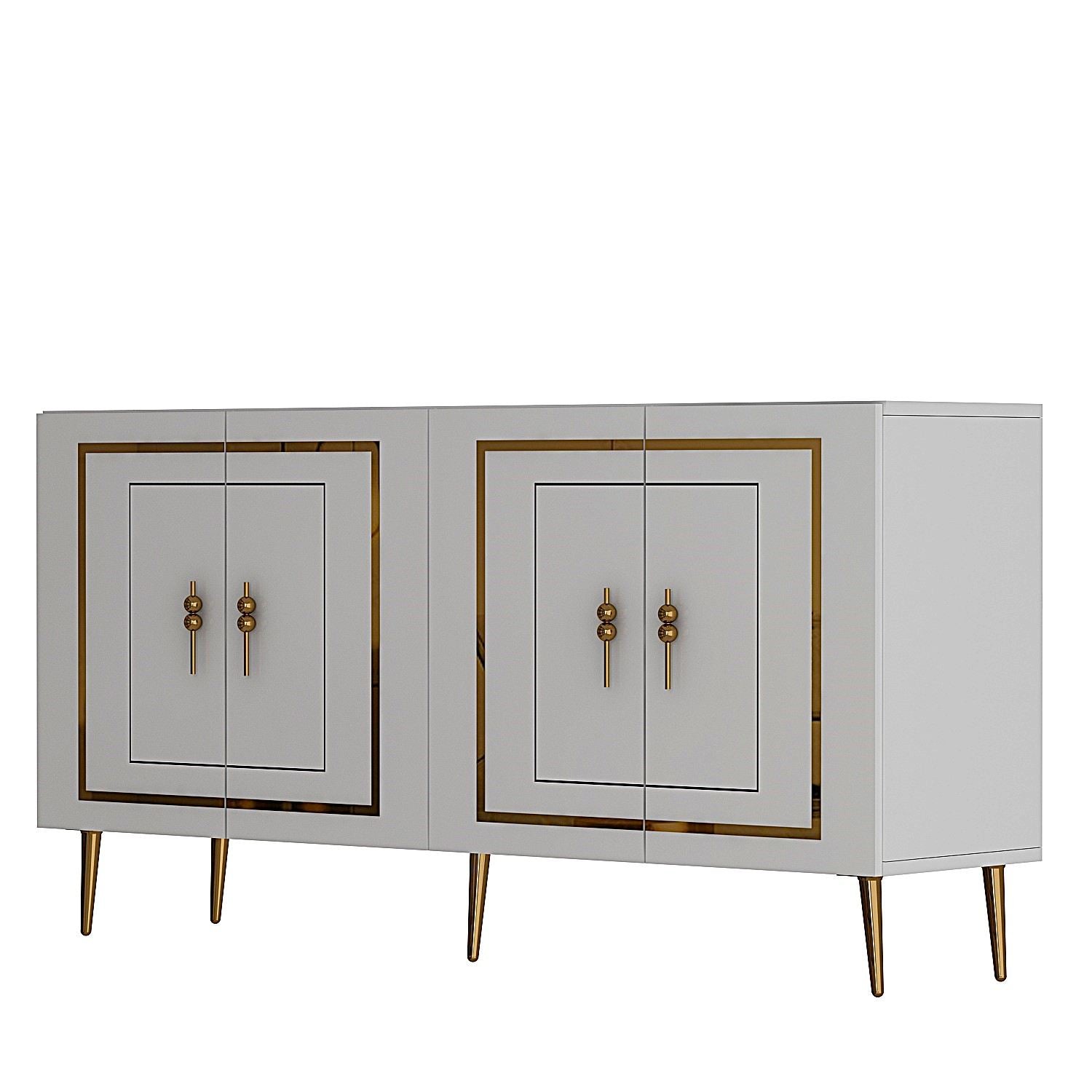 Aparador-Piero KB150-Branco
Ouro