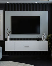Móvel de TV – 150cm – Branco – MDF