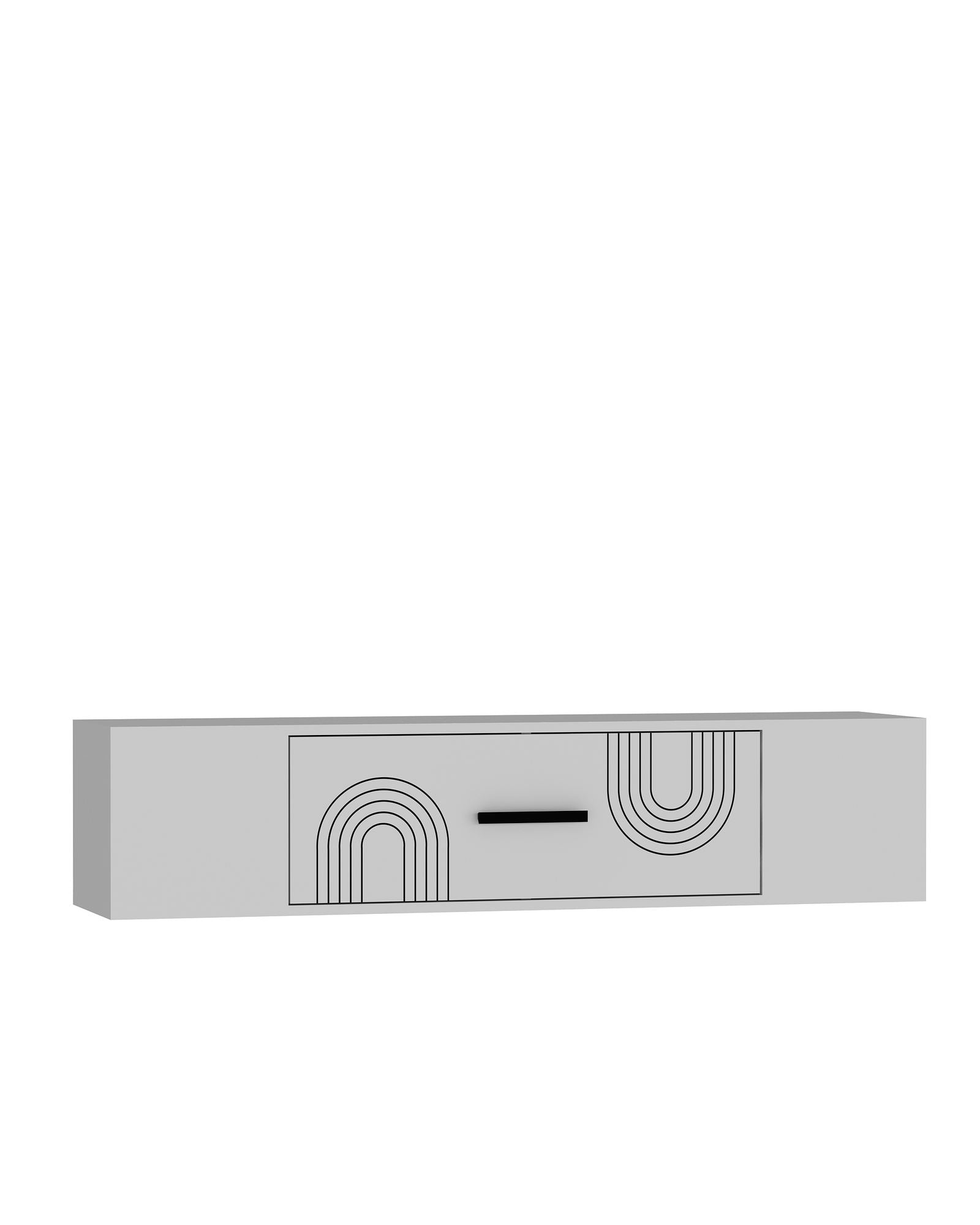 Móvel de TV – 150cm – Branco – MDF