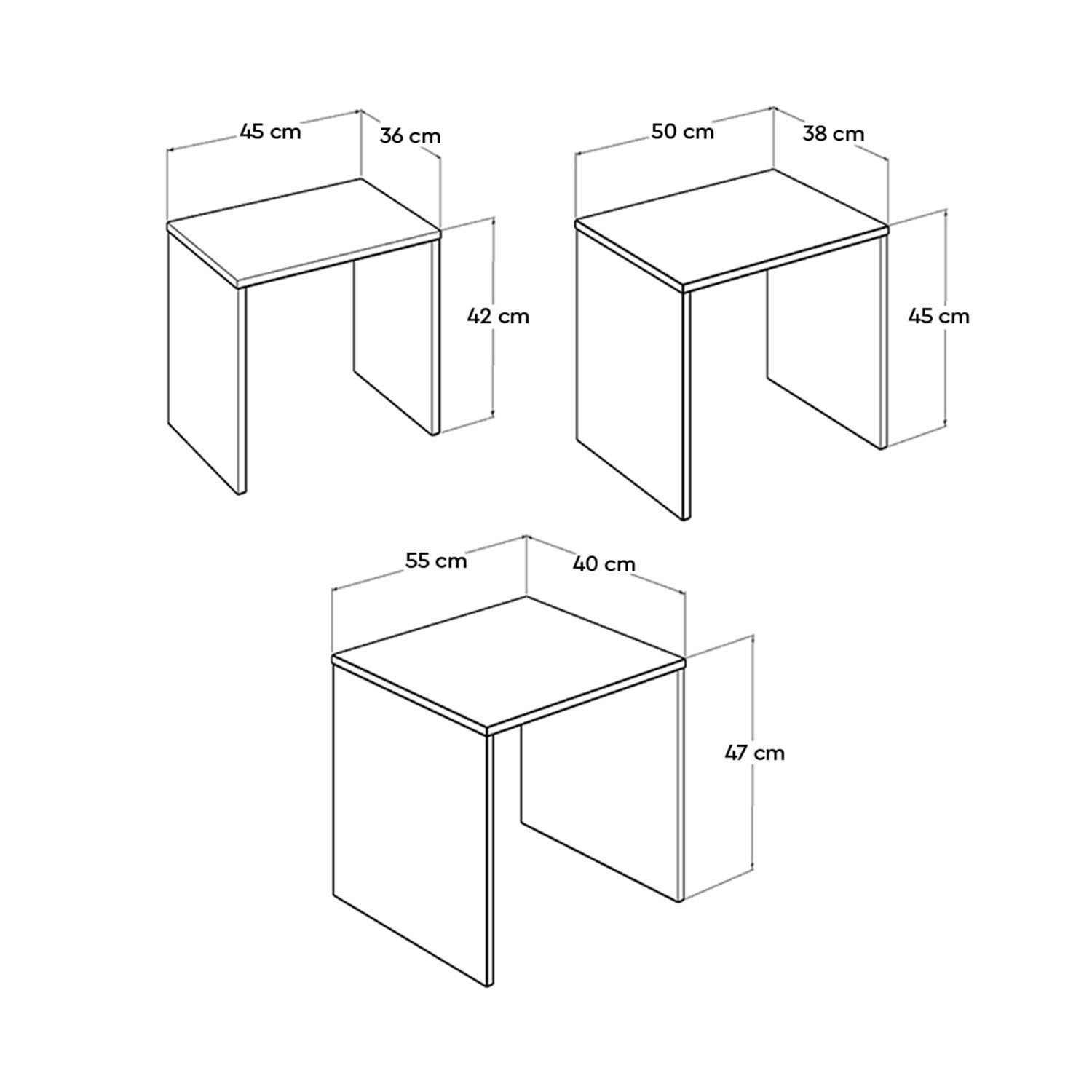 Mesa de Centro-SHP - 103-Branco