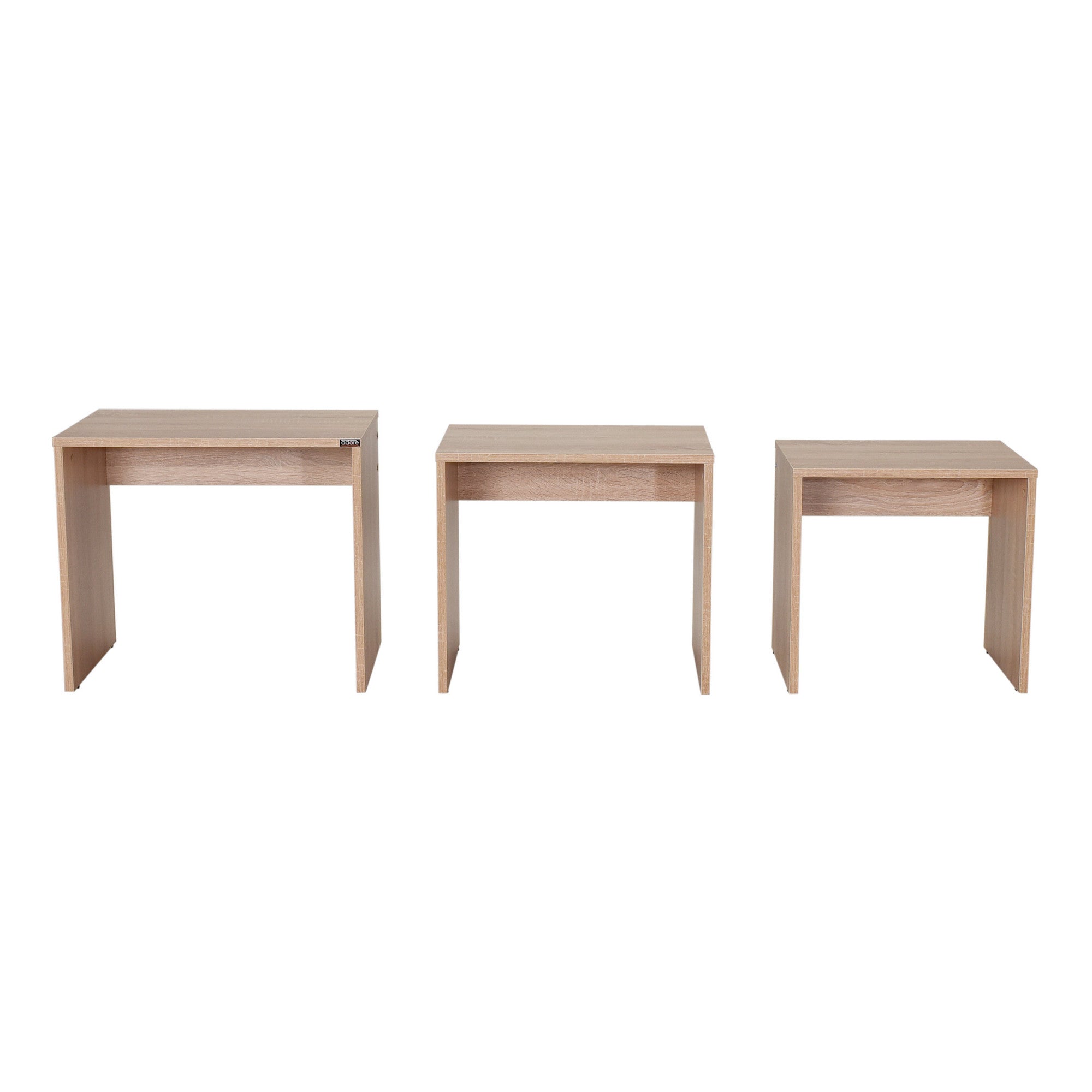 Mesa de Centro Sonomo com Revestimento Melamínico - 3 Tamanhos Disponíveis - Resistente e Durável