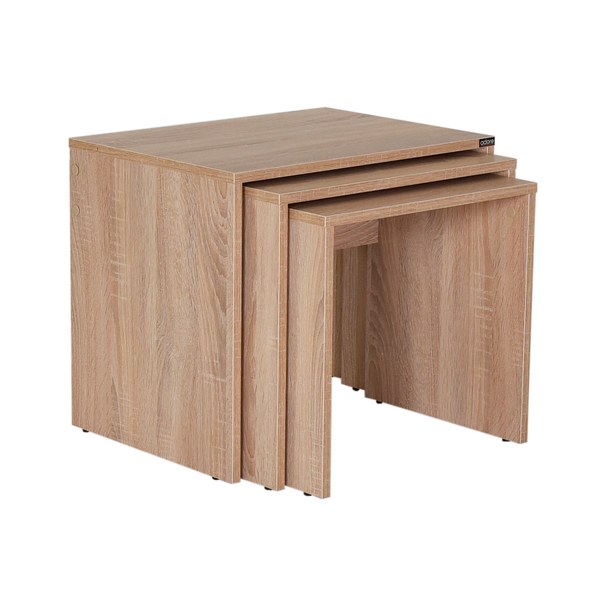 Mesa de Centro Sonomo com Revestimento Melamínico - 3 Tamanhos Disponíveis - Resistente e Durável