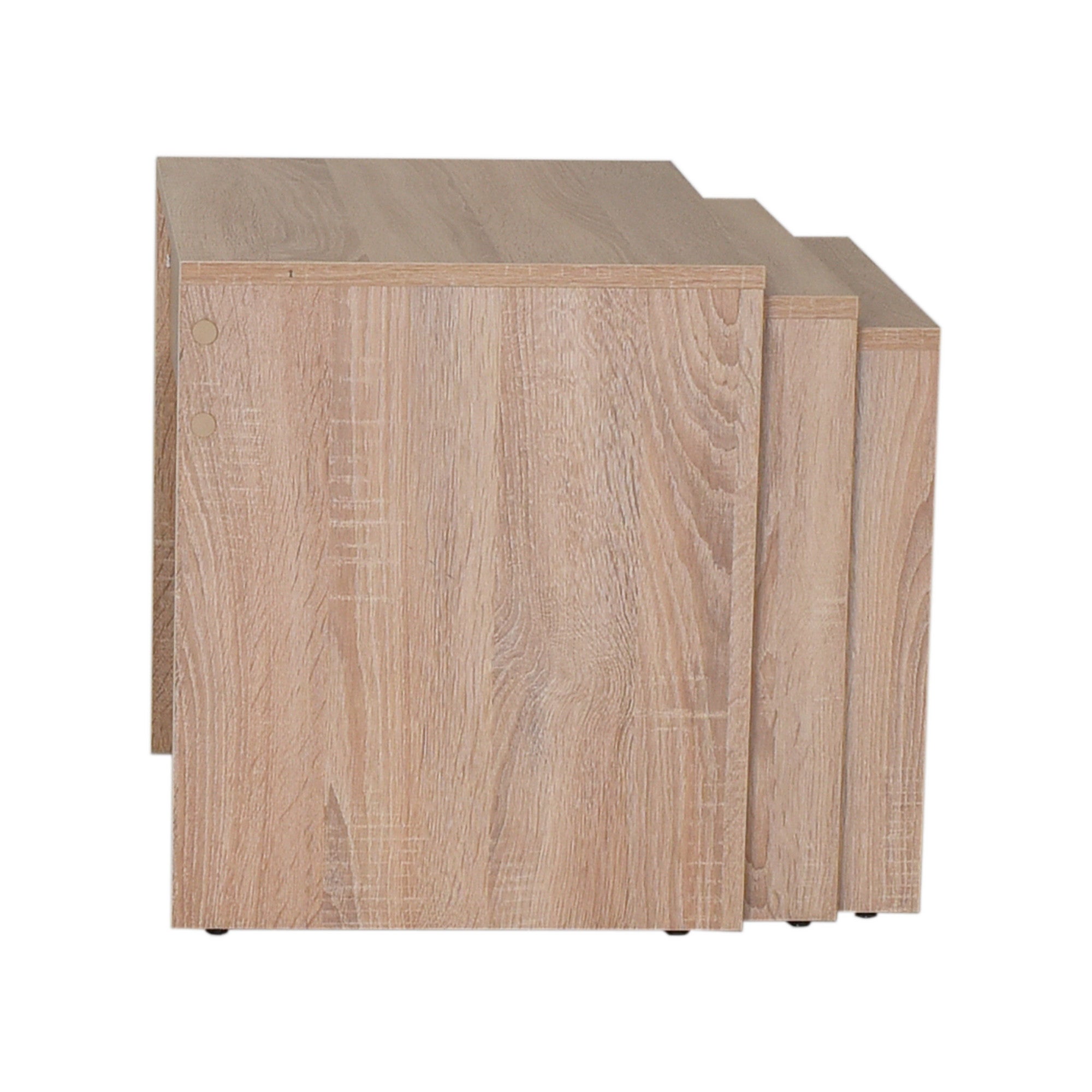 Mesa de Centro Sonomo com Revestimento Melamínico - 3 Tamanhos Disponíveis - Resistente e Durável