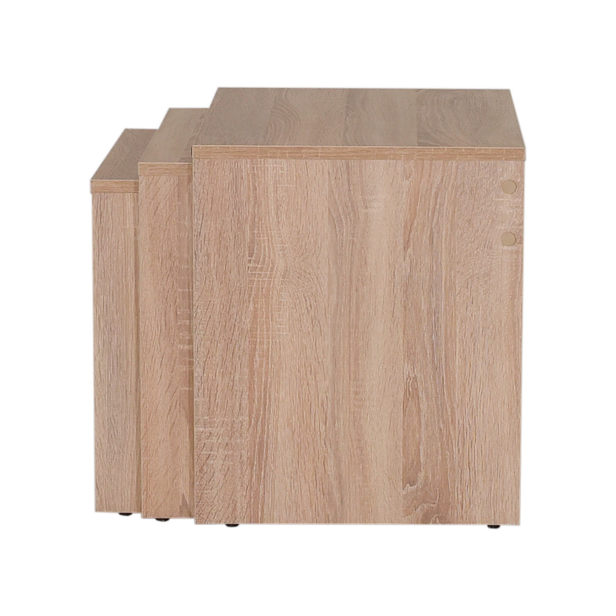 Mesa de Centro Sonomo com Revestimento Melamínico - 3 Tamanhos Disponíveis - Resistente e Durável