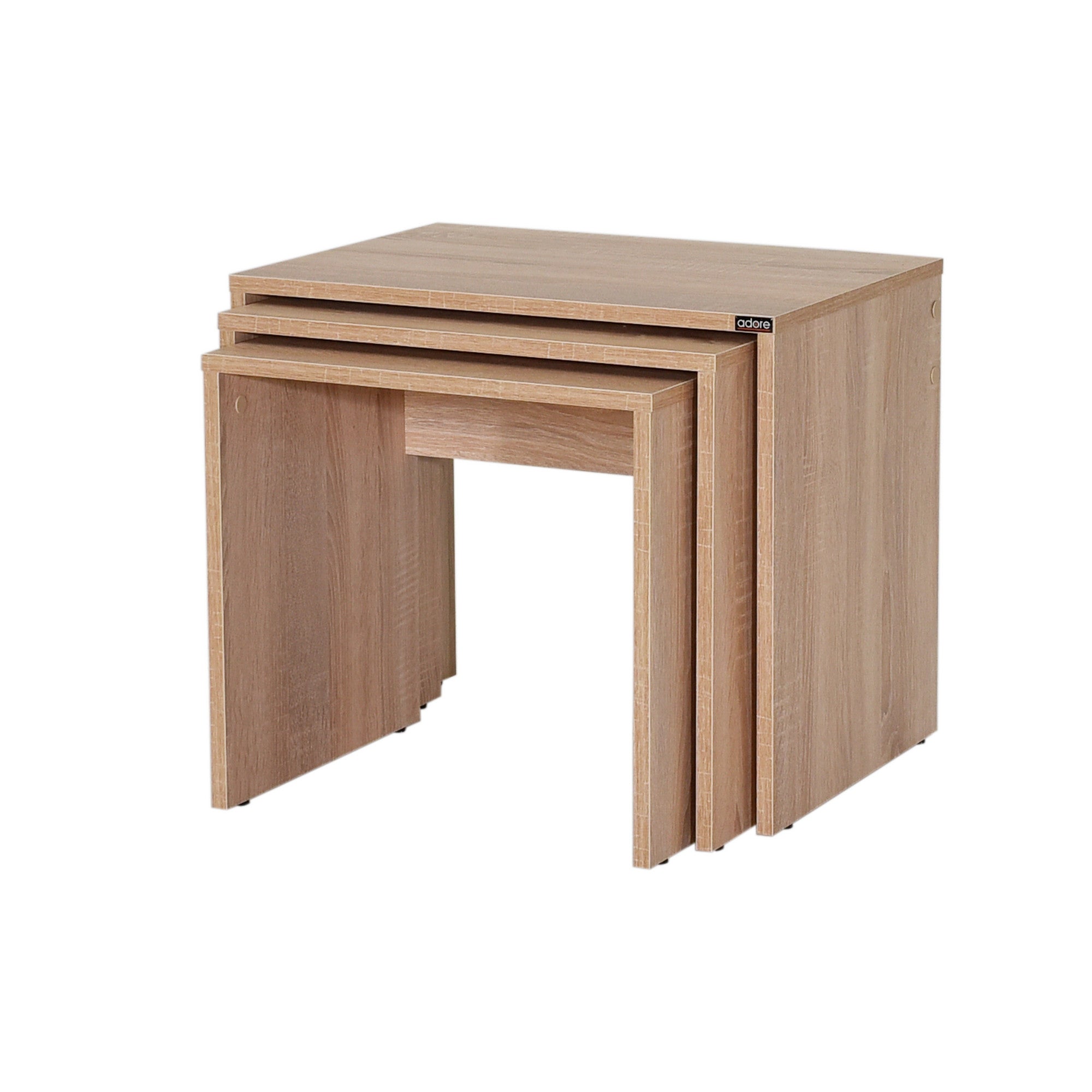 Mesa de Centro Sonomo com Revestimento Melamínico - 3 Tamanhos Disponíveis - Resistente e Durável