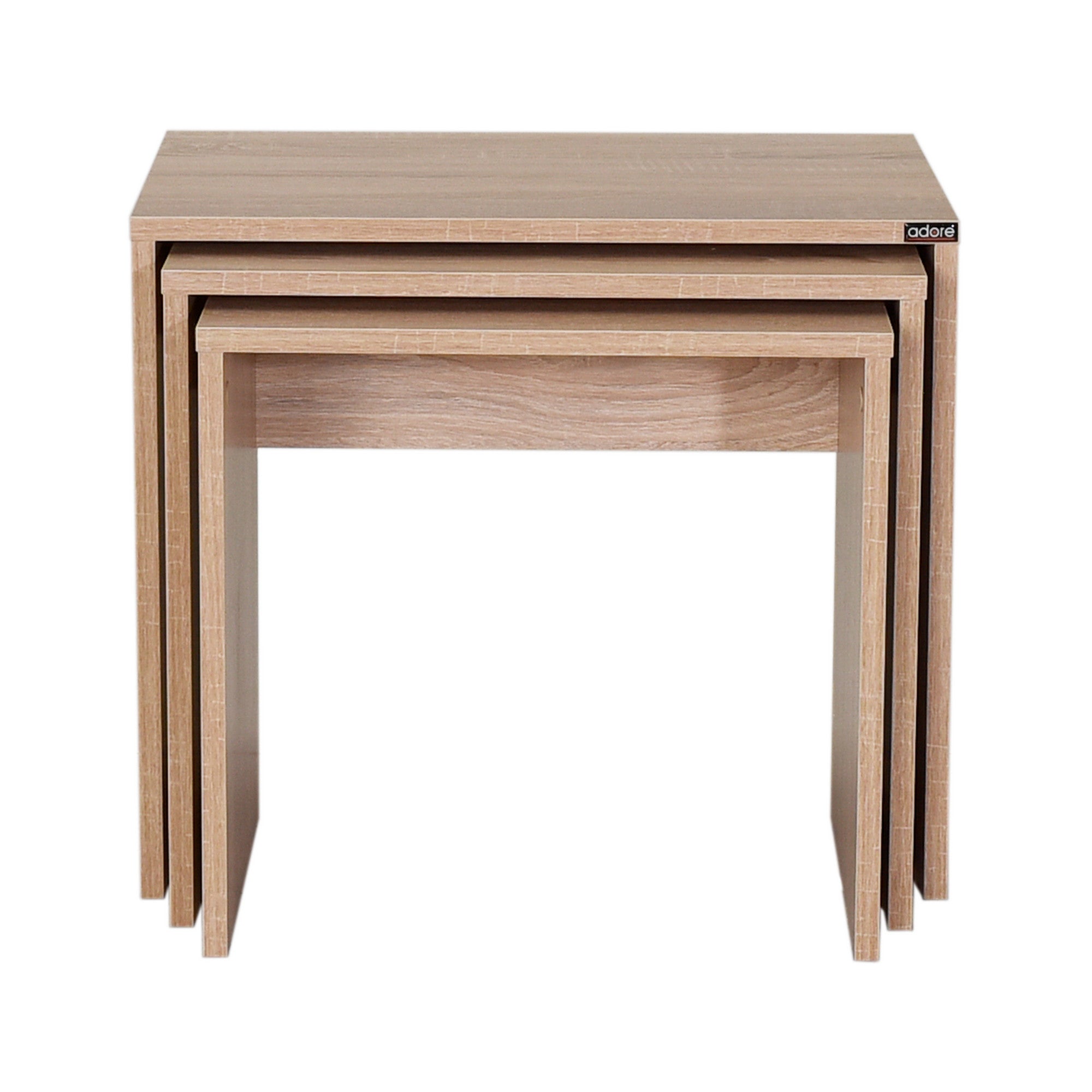 Mesa de Centro Sonomo com Revestimento Melamínico - 3 Tamanhos Disponíveis - Resistente e Durável